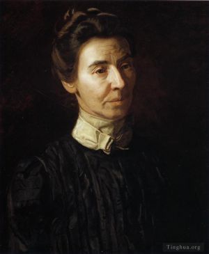 Artist Thomas Cowperthwait Eakins's Work - Portrait of Mary Adeline Williams