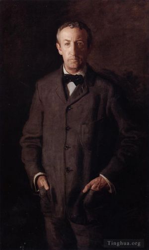 Artist Thomas Cowperthwait Eakins's Work - Portrait of William B Kurtz