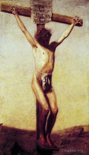 Artist Thomas Cowperthwait Eakins's Work - The Crucifixion Thomas Eakins