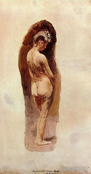 Artist Thomas Cowperthwait Eakins's Work - Female Nude