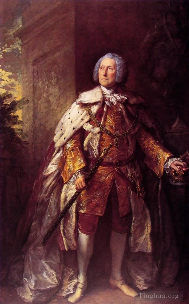 Thomas Gainsborough Oil Painting - John Fourth Duke of Argyll