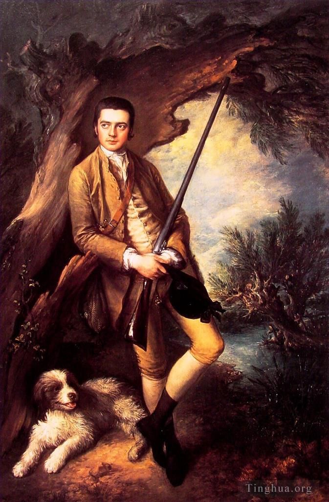 Thomas Gainsborough Oil Painting - William Poyntz