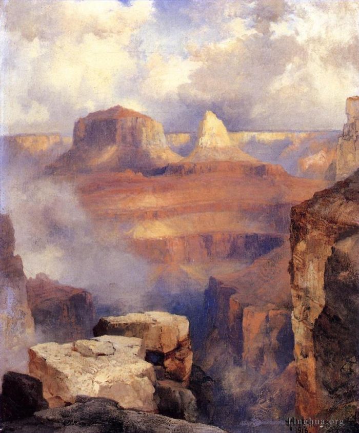 Thomas Moran Oil Painting - Grand Canyon2