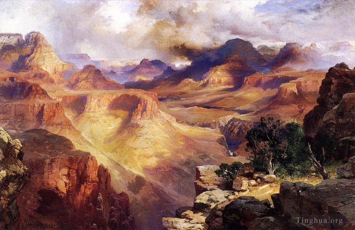 Thomas Moran Oil Painting - Grand Canyon3