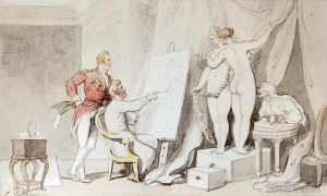 Artist Thomas Rowlandson's Work - A Study In Life Drawing