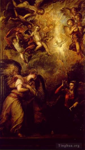 Artist Titian's Work - Annunciation
