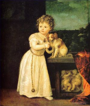 Artist Titian's Work - Clarice Strozzi 1542