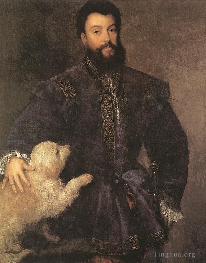 Titian Oil Painting - Federigo Gonzaga Duke of Mantua