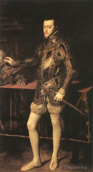 Artist Titian's Work - King Philip II