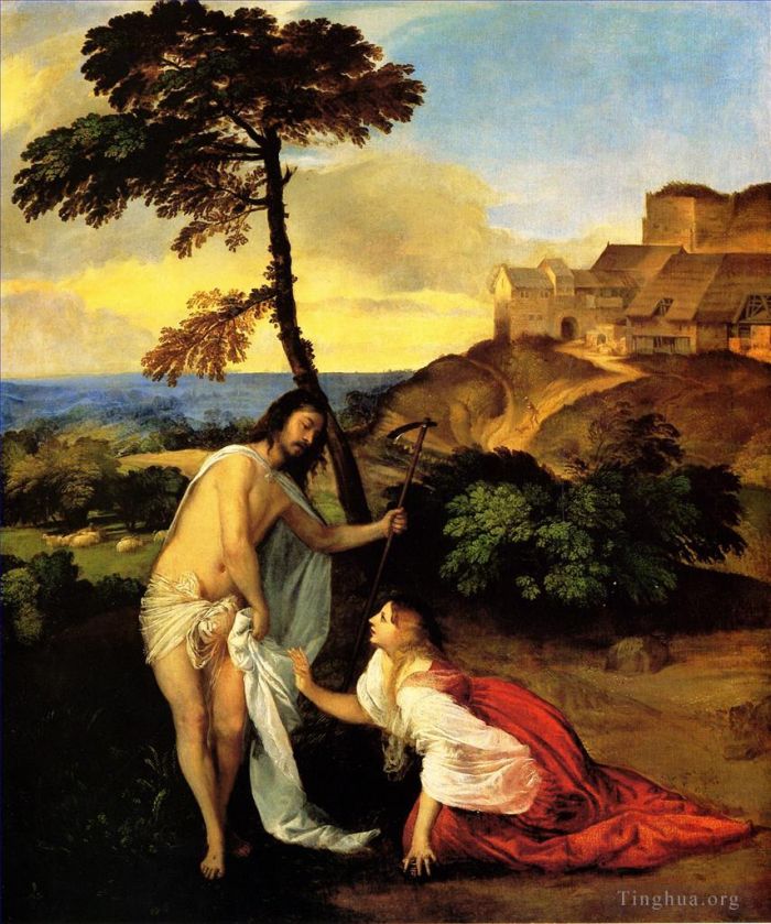Titian Oil Painting - Noli me Tangere 1511