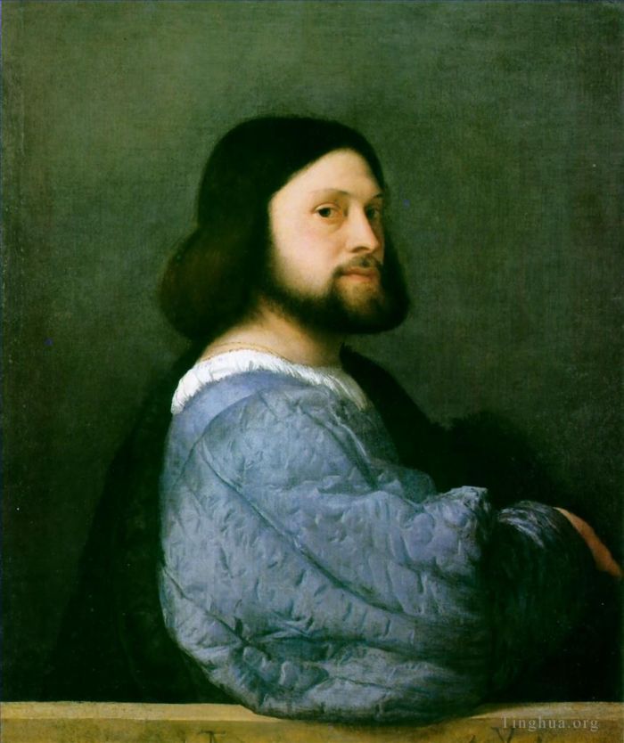 Titian Oil Painting - Portrait Ariosto
