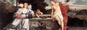 Artist Titian's Work - Sacred and Profane Love