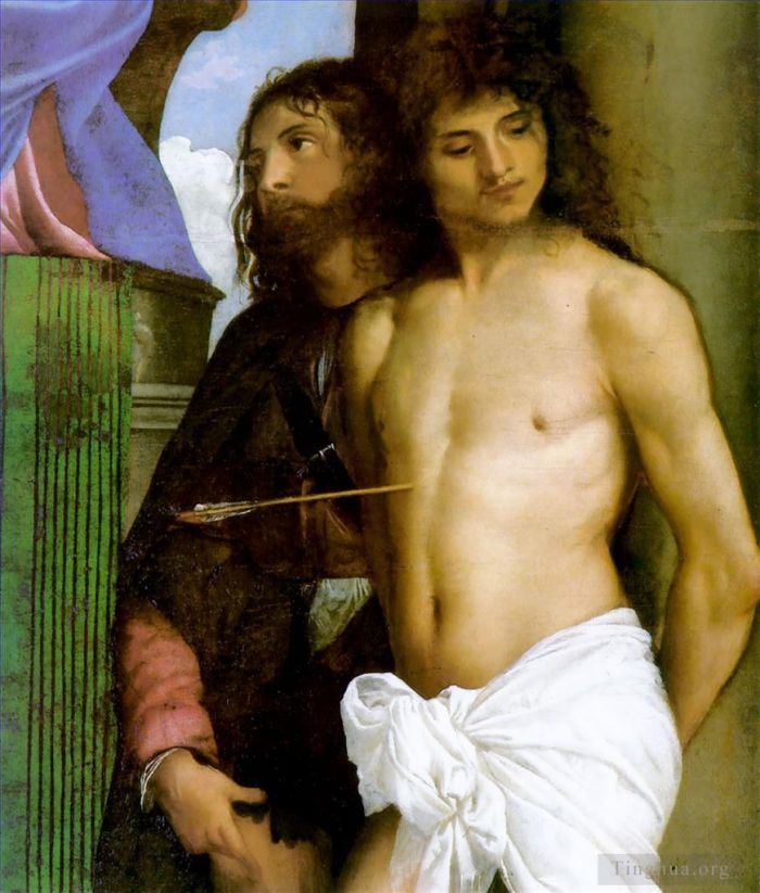 Titian Oil Painting - Saint Mark