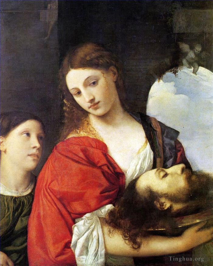 Titian Oil Painting - Salome 1512