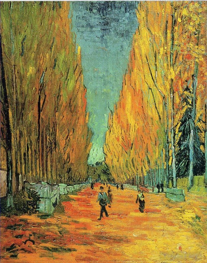 Vincent van Gogh Oil Painting - Alychamps