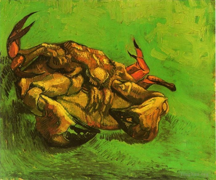 Vincent van Gogh Oil Painting - Crab on It s Back