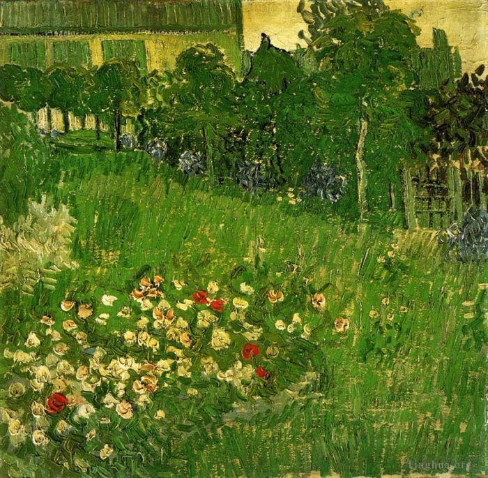 Vincent van Gogh Oil Painting - Daubigny s Garden 2