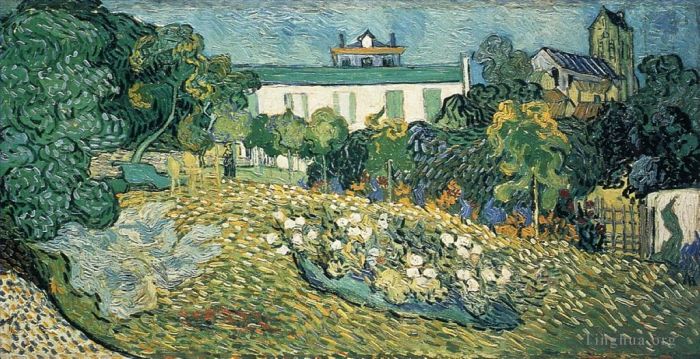 Vincent van Gogh Oil Painting - Daubigny s Garden 3