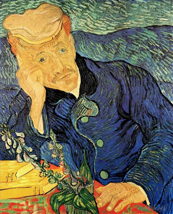 Vincent van Gogh Oil Painting - Dr Paul Gachet