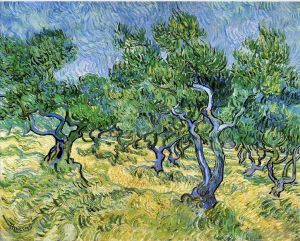 Artist Vincent van Gogh's Work - Olive Grove