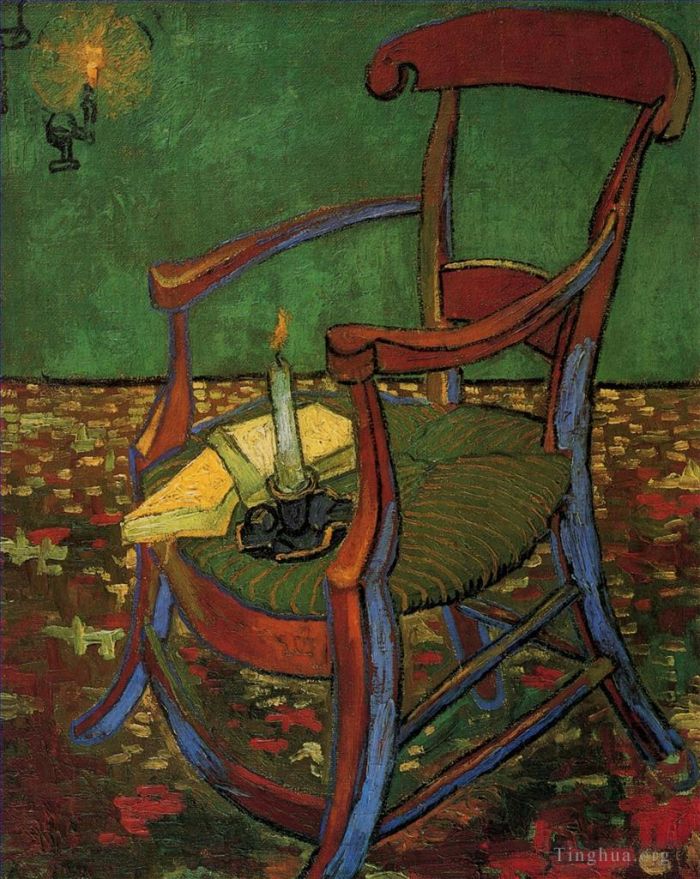 Vincent van Gogh Oil Painting - Paul Gauguin s Armchair