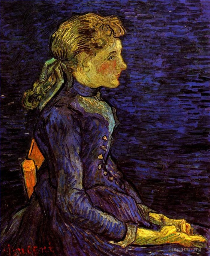 Vincent van Gogh Oil Painting - Portrait of Adeline Ravoux