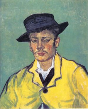Artist Vincent van Gogh's Work - Portrait of Armand Roulin