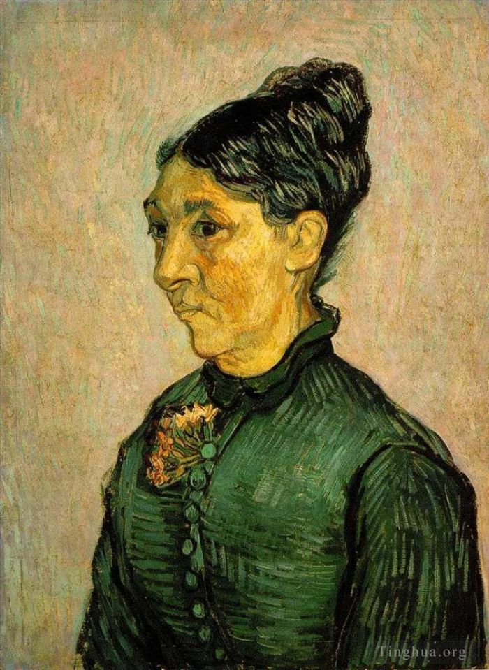 Vincent van Gogh Oil Painting - Portrait of Madame Trabuc