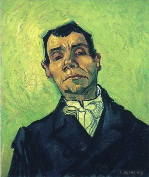 Artist Vincent van Gogh's Work - Portrait of a Man