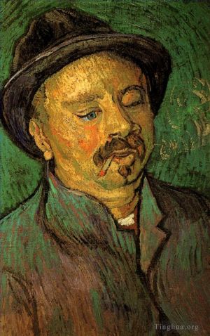 Artist Vincent van Gogh's Work - Portrait of a One Eyed Man