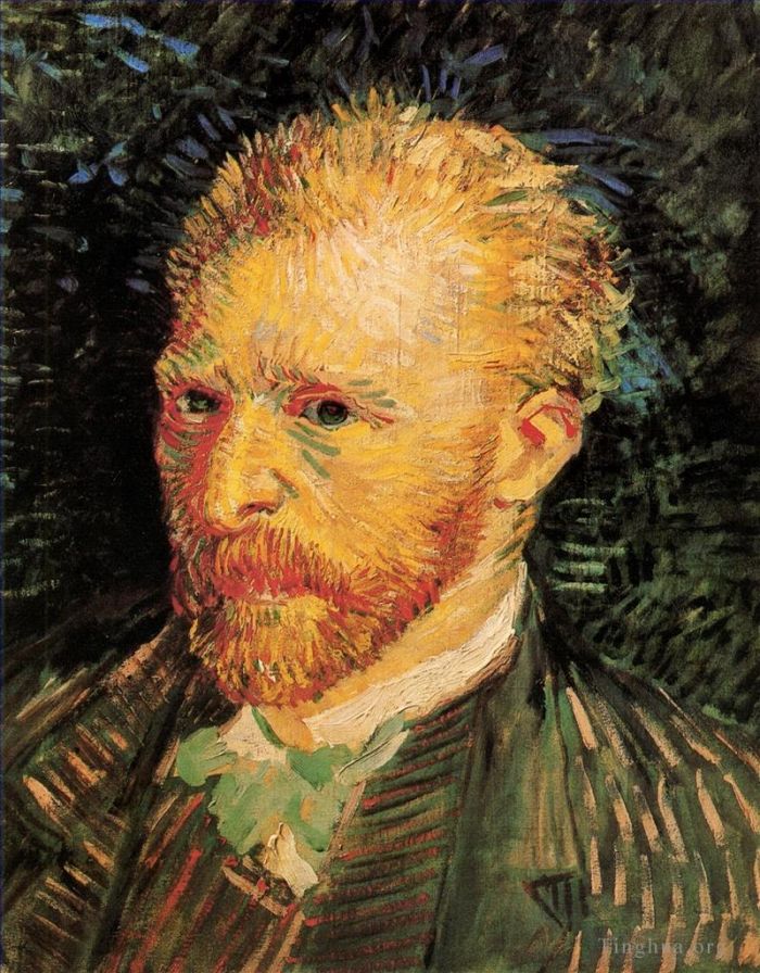 Vincent van Gogh Oil Painting - Self Portrait 1883
