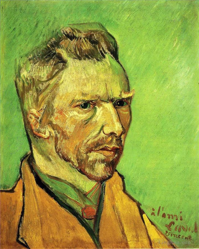 Vincent van Gogh Oil Painting - Self Portrait 1888 1