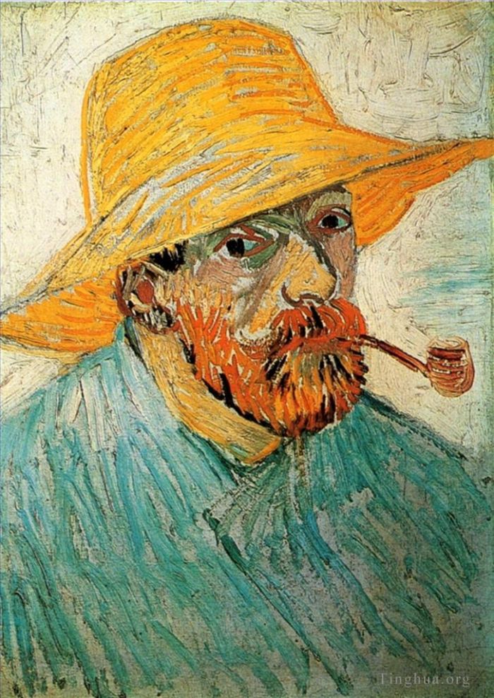 Vincent van Gogh Oil Painting - Self Portrait 1888