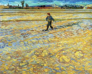 Artist Vincent van Gogh's Work - Sower