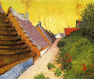 Artist Vincent van Gogh's Work - Street in Saintes Maries