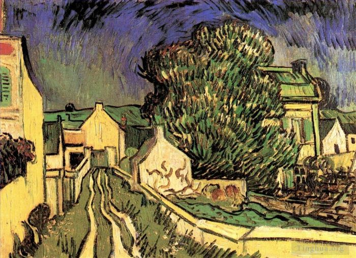 Vincent van Gogh Oil Painting - The House of Pere Pilon