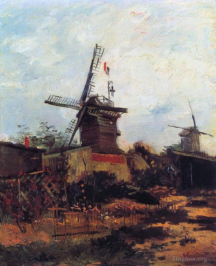 Vincent van Gogh Oil Painting - The Mill of Blute End