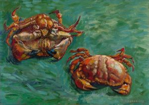Artist Vincent van Gogh's Work - Two Crabs