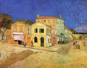 Artist Vincent van Gogh's Work - The Yellow House
