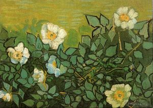 Artist Vincent van Gogh's Work - Wild Roses