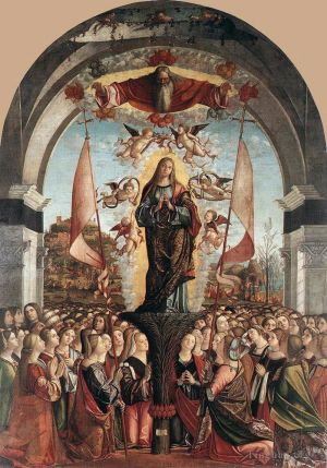 Artist Vittore Carpaccio's Work - Apotheosis of St Ursula