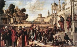 Artist Vittore Carpaccio's Work - St Stephen is Consecrated Deacon