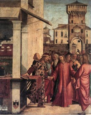 Artist Vittore Carpaccio's Work - The Calling of Matthew