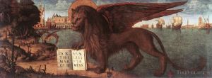 Artist Vittore Carpaccio's Work - The Lion of St Mark