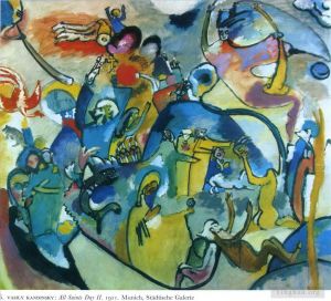 Artist Wassily Kandinsky's Work - All Saints day II