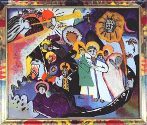 Artist Wassily Kandinsky's Work - All Saints day I