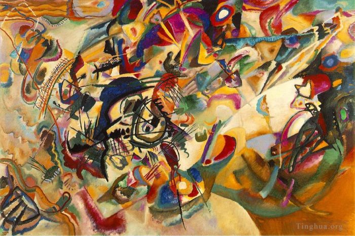 Wassily Kandinsky Oil Painting - Composition VII