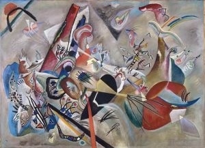 Artist Wassily Kandinsky's Work - In Gray Im Grau