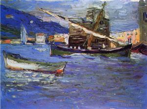 Artist Wassily Kandinsky's Work - Rapallo Grauer day