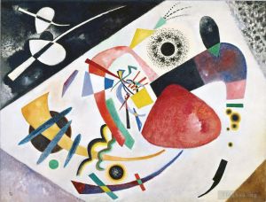 Artist Wassily Kandinsky's Work - Red Spot II Roter Fleck II